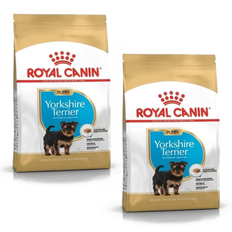 Kody rabatowe Krakvet sklep zoologiczny - ROYAL CANIN Yorkshire Terrier Puppy - sucha karma dla szczeniąt rasy Yorkshire Terrier - 2x7,5 kg