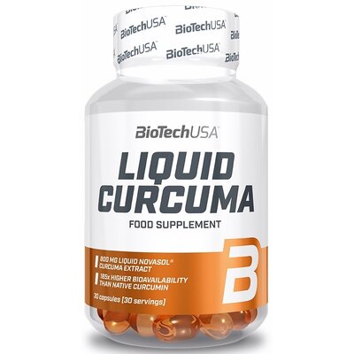 Kody rabatowe Avans - Liquid curcuma BIOTECH (30 kapsułek)