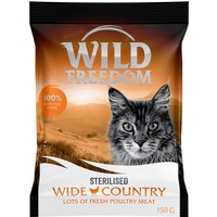 Kody rabatowe zooplus - Wild Freedom Adult „Wide Country” Sterilised, drób - 150 g